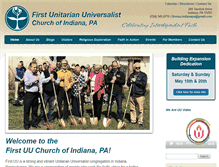 Tablet Screenshot of firstuu-indianapa.org